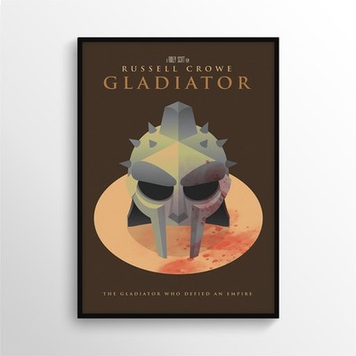 2000 GLADIATOR - Film Film Poster Druck - A3 A4 A5 Wohndeko/Wandbild