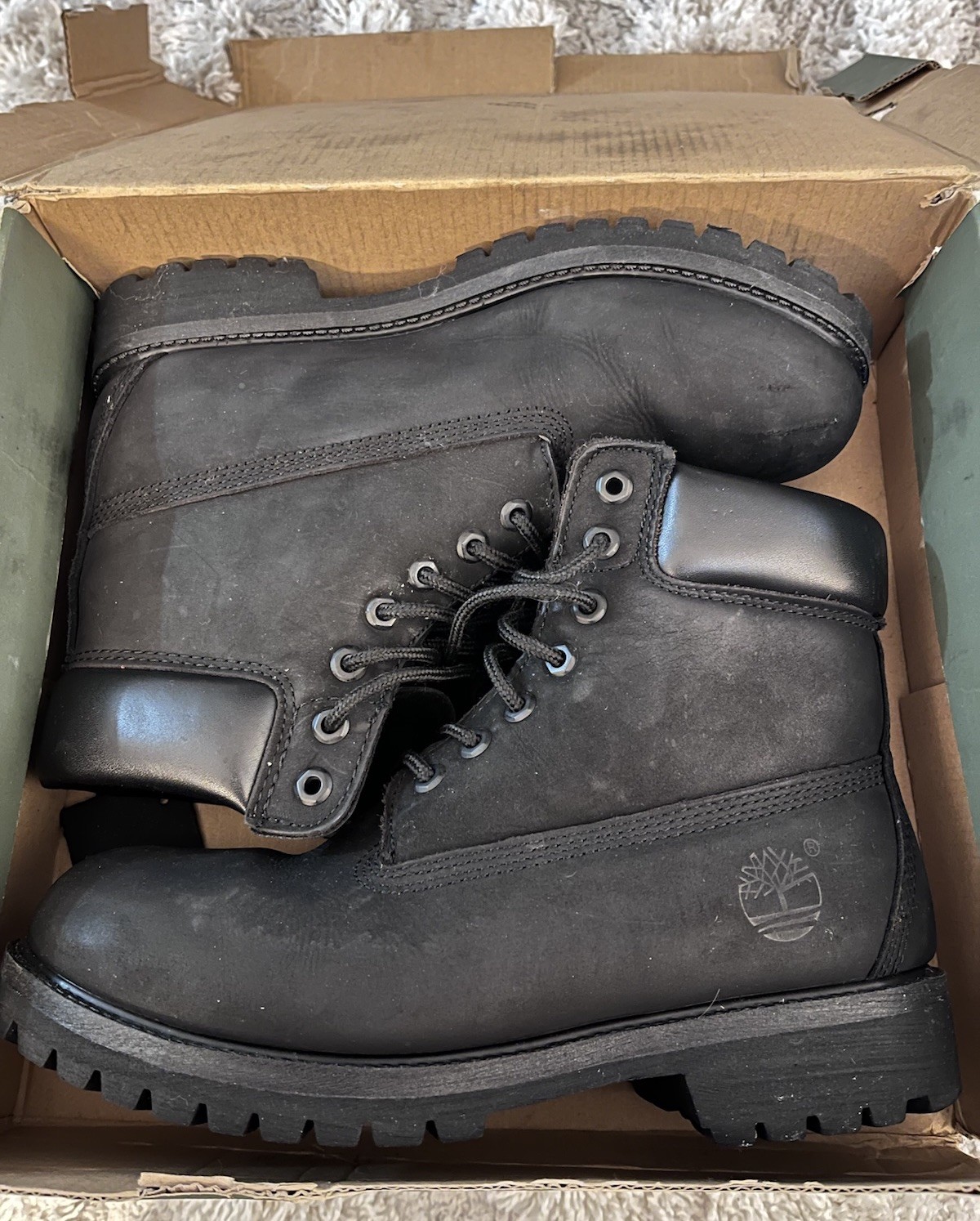 's 6 Inch Premium Waterproof Boots - Black