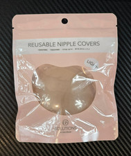6ixty8ight Solutions 1 Pair Reusable Nipple Cover Camel Light Skin Tone One Size