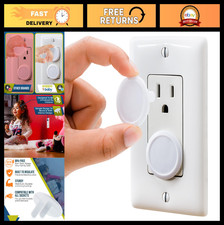 50 Pack Baby Proof Outlet Covers - Childproof Electric Plug Protectors, Easy Ins