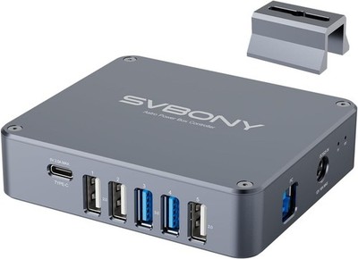   SVBONY SV241 Pro Smart Power Hub USB Control, Auto Dew for Astrophotography