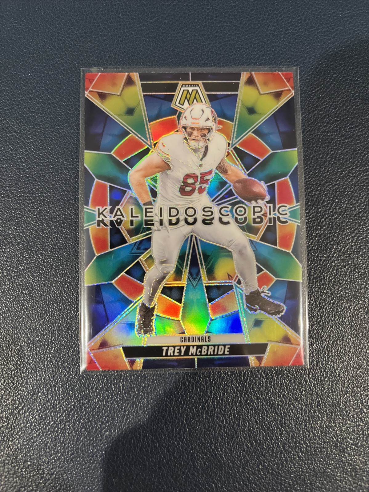 2025 Panini Mosaic Trey McBride Kaleidoscopic SSP Case Hit - #15 Cardinals