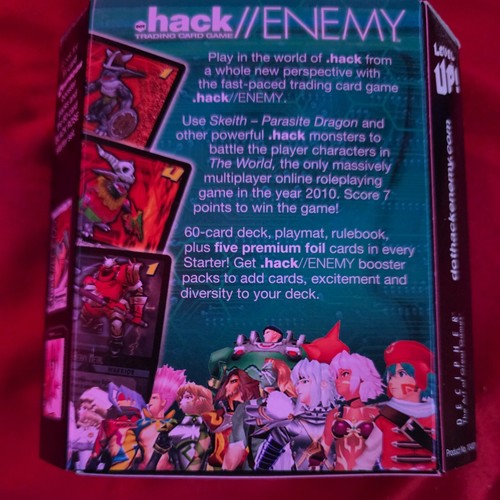 Decipher .hack Enemy 60 Card Contagion (2003) Kite Starter Set! NEW - Picture 3 of 6