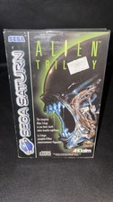 Alien Trilogy (Sega Saturn 1996) Video Game Complete With Manual.