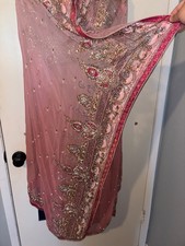 Saree Party Indian Wear Sari Designer Bollywood Blouse Wedding Ethnic Pakistani