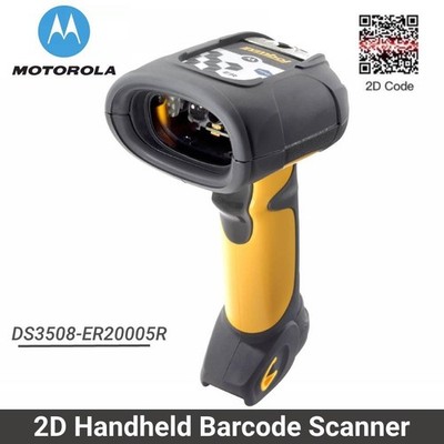 Motorola Handheld Barcode Scanner Motorola DS3508-ER20005R 2D USB Wired Handheld Bar Code Scanner Reader ...