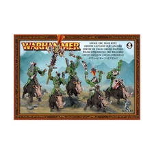 GW WHF Orcs & Goblins Savage Orc Boar Boyz (2010 Ed) SW (VG+/New)