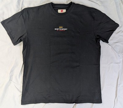 Maskulin Ghetto Sport T-Shirt Bullet 3D Schwarz Herren L Streetwear Urban Berlin