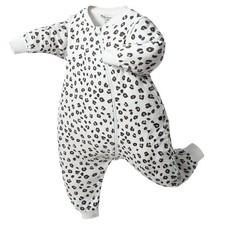 0.5 Tog Sleep Sack, Detachable Long Sleeves Wearable Blanket, Sleeping Bag wi...