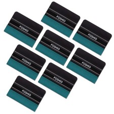 Vinyl Wrap Squeegee 4 Inch with Micro Fiber Suede Felt Edge Scraper for Window