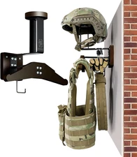 Tactical Gear Wall Mount, Motorcycle Helmet Holder Wall Mount Stand, Plate Carri