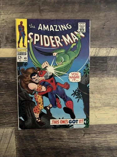 Amazing Spider-Man #49 (Marvel, 1967) 2nd app new Vulture | Classic Cover VF