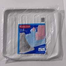 De Colección Rubbermaid Fregadero Plato Escurridor Estera Bandeja Tablero Blanco Nuevo de Lote Antiguo #1180 14.3 EE. UU.