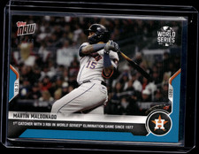 Martín Maldonado - 2021 MLB Topps Now #1032 Blue 01/49 Parallel Houston Astros