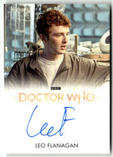 2018 Rittenhouse Doctor Who Leo Flanagan As Charlie Duffy On-Card Auto