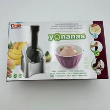 Dole Yonanas Original Healthy Ice Cream Treat Maker Frozen Yogurt Sorbet Machine