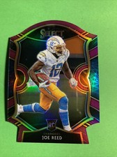 2020 Panini Select NFL Joe Reed Chargers Concourse Purple Die-Cut Prizm #97 RC