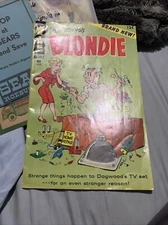 BLONDIE #164 Art Original Approval Cover Proof 1966 DAGWOOD TV REPAIR King