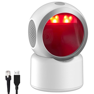 1D 2D QR Omnidirectional Hands-Free Automatic Barcode Scanner Reader .Symcode...