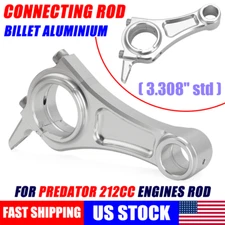 For Predator 212cc Engines Crankshaft Connecting Rod 3.308" std Billet Aluminium