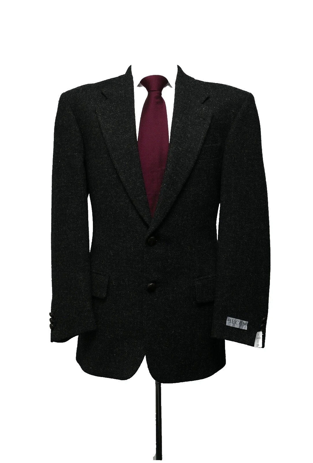 Chaqueta de traje de lana Harris de tweed para hombre