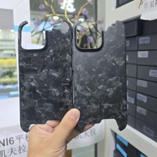 Genuine Carbon Fiber Case for iPhone 16 Pro Max 16 Pro Irregular Forged Cover