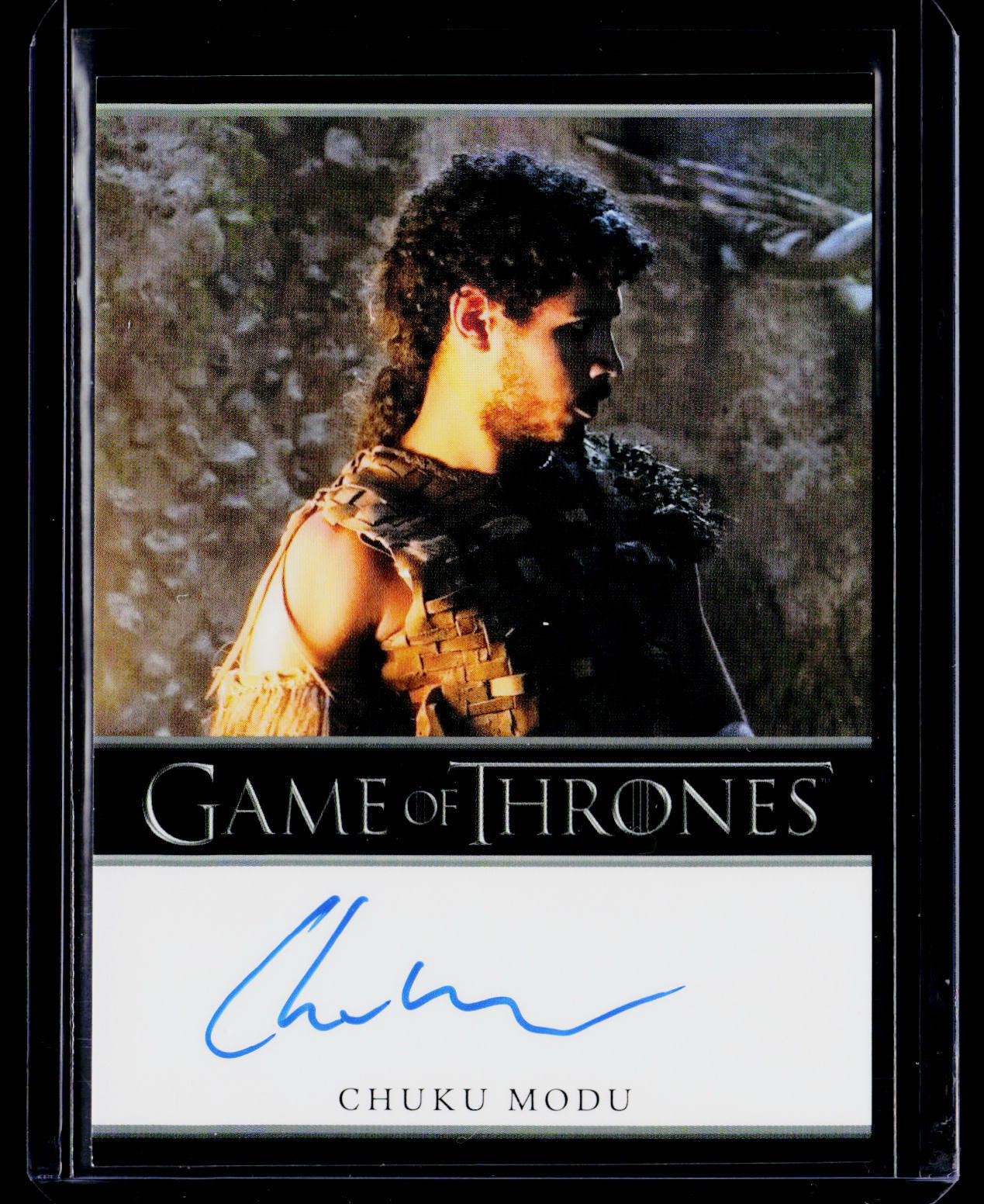 2024 Rittenouse Game of Thrones Legends of The Realm Chuku Modu "Aggo" Auto