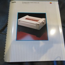 Vintage Apple Macintosh Imagewriter User's Manual - Part 1 Reference, 1984