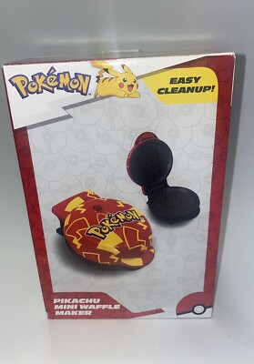 Pokémon Pikachu Mini Waffeleisen - Brandneu   Vertrauenswürdiger Verkäufer