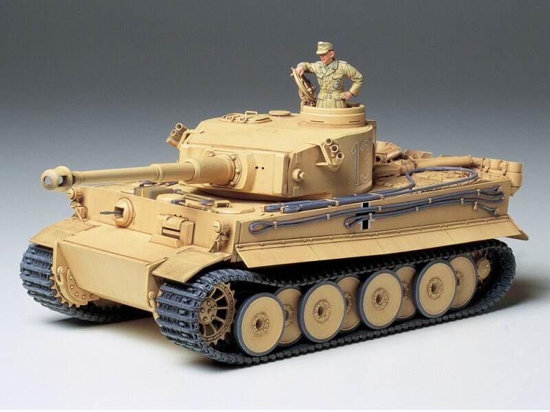 Tamiya 35227 1/35 Model Kit WWII German Heavy Tank Tiger I Initial