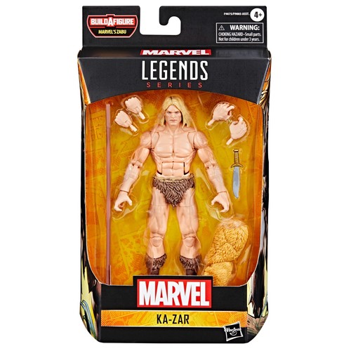 Marvel Legends 6" Comics Wave Ka Zar Action Figure (ZABU BAF)