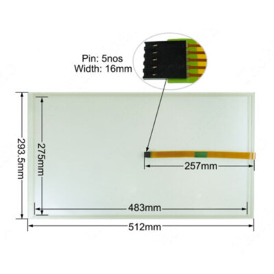 New For ITC2200 6AV6646-1AD22-0AX0 Touch Screen Glass Panel