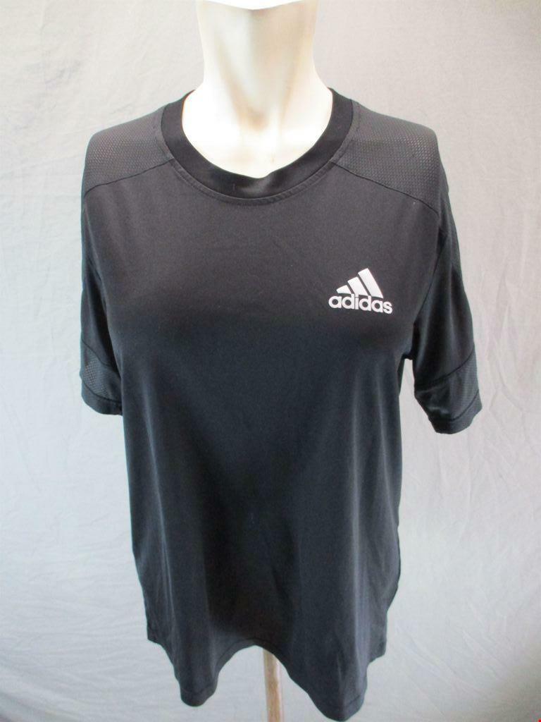 アディダス⭕️美品　半袖シャツ　ジャージ　トレーニング　clima LITE M Adidas Size M Men Black Athletic Climalite Short Sleeve