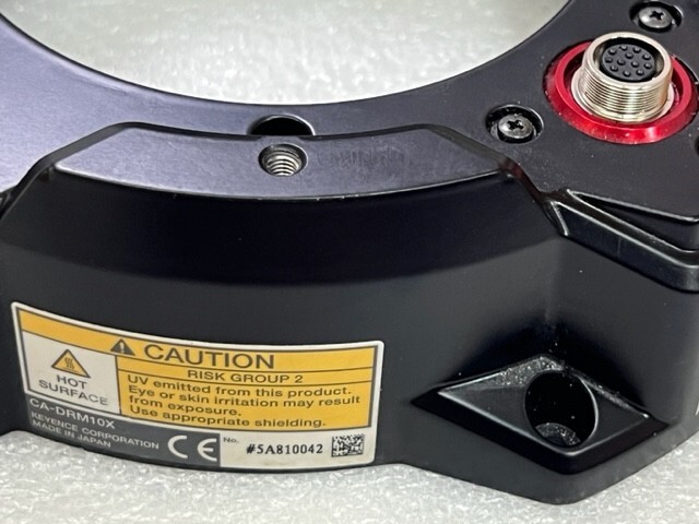 Keyence CA-DRM10X (100mm) Multi-Spectral Ring Illumination Keyence CA-DRM10X (100mm) Multi-Spectral Ring Illumination