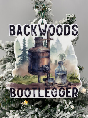 Moonshiners Christmas Ornament Brand New Bootlegger