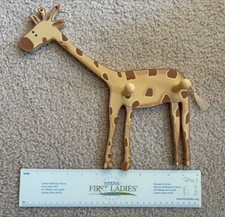 Giraffe Baby Kid Child Clothes Towel Coat Rack Hooks Nursery Room Wall Decor