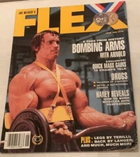 ARNOLD SCHWARZENEGGER Mr. Olympia - FLEX Bodybuilding Magazine - June 1989