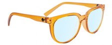 SPY Optics Bewilder Unisex Panthos Blue Light Filter Glasses Orange Crystal 54mm