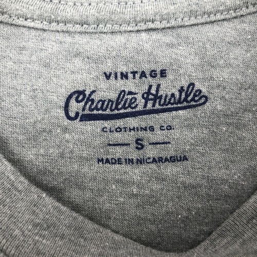 2019 Kansas City Blue Crew Boys T-Shirt Size 5 Gray Charlie Hustle Short Sleeve - Picture 7 of 8