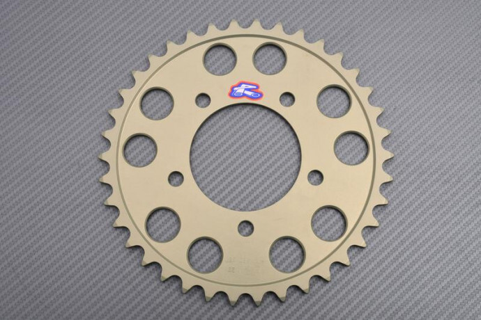 Couronne Renthal Light finie l'usure de chaîne Honda RS 250