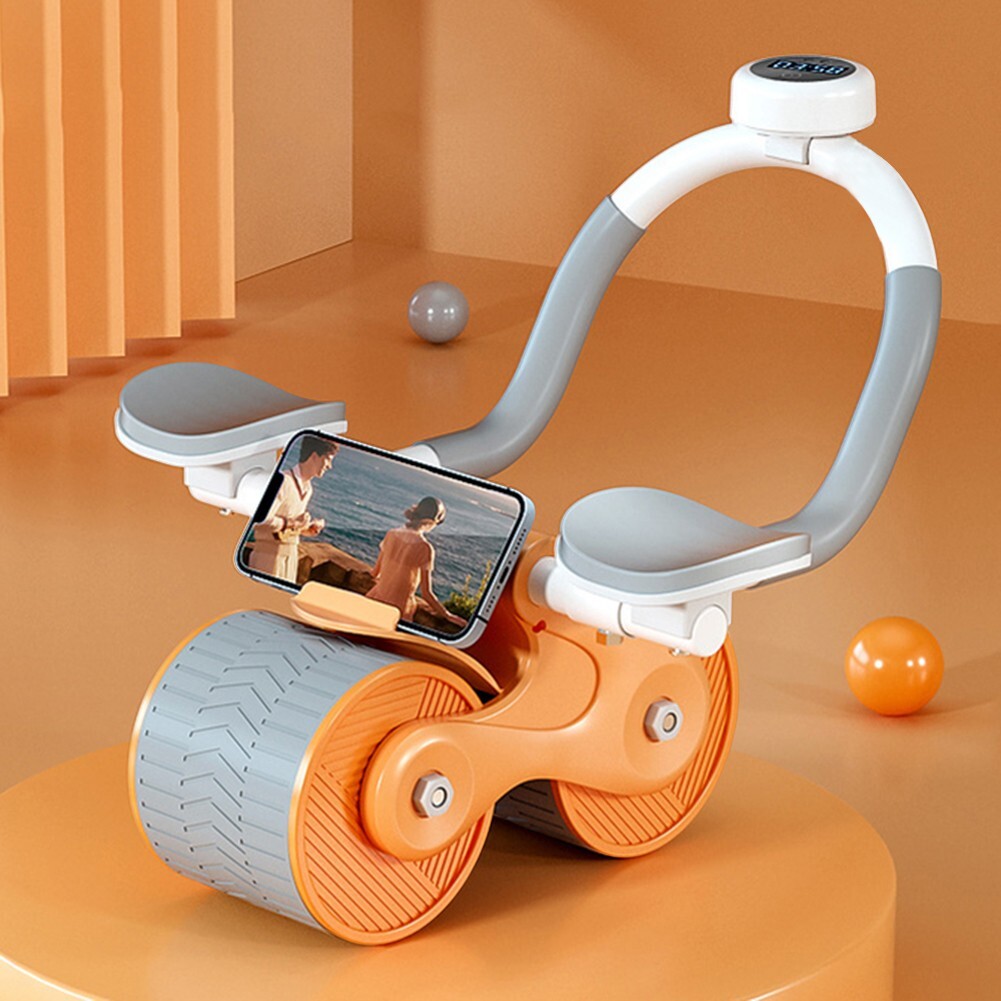 Plank Ab Abdominal Roller Wheel for Core Trainer Elbow Support Automatic UK  | eBay