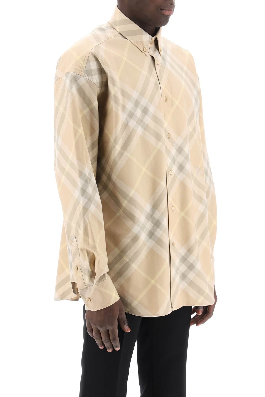 Burberry Shirt check Cotton Organic 8082194 Mul Sz.XL B8686 | eBay