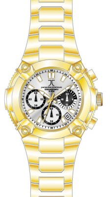 Jacques Cantani Dark Horse Chronograph Men's Watch Gold Plated JC-1050