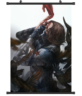 4427 Captain America James Buchanan Bucky Barnes Home Decor Poster