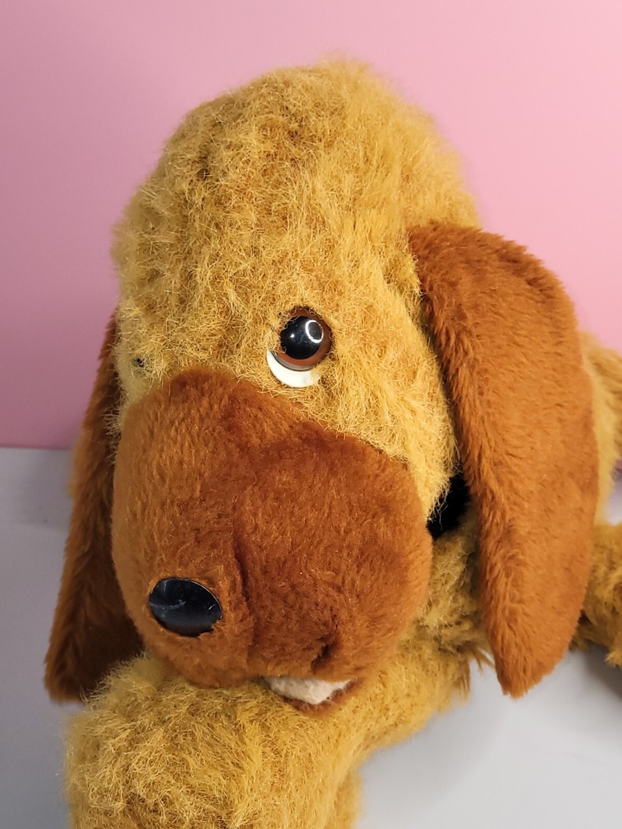 ANIMAL FAIR DOG PLUSH PUPPY BROWN VINTAGE RARE STUFFED ANIMAL FAIR DOG PLUSH PUPPY BROWN VINTAGE RARE STUFFED