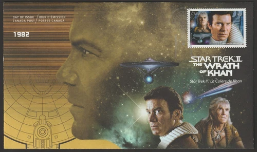 Canada #2986, Star Trek, Admiral Kirk, Official First Day Cover, FDC 2017