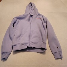 Girl's, Champion Hoodie Purple Size Large 14