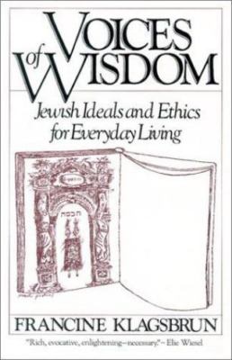 Voices of Wisdom by Francine Klagsbrun (2001, Hardcover)