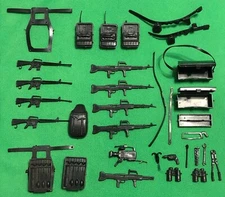 Vintage A-Team 1983 6-inch weapon tool belt backpack gun YOU PICK parts lot