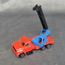 Petite voiture miniature Majorette Camion Engin de chantier grue N°283  occasion